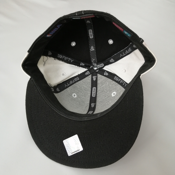 NBA Logo Y2K New Era Cap 7 1/2 - Picture 9 of 13